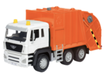Orange Garbage Truck